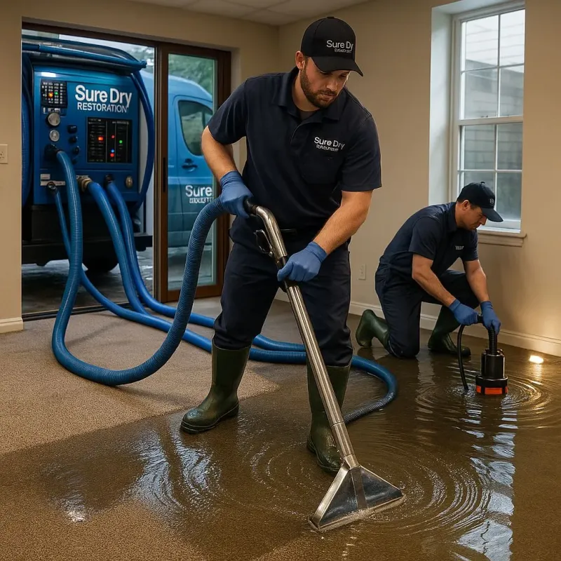 Water Extraction and Removal process in Kendallville, IN